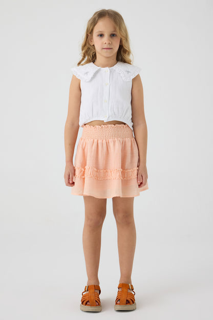 Girl Salmon Skirt