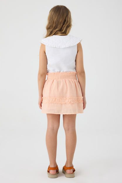 Girl Salmon Skirt