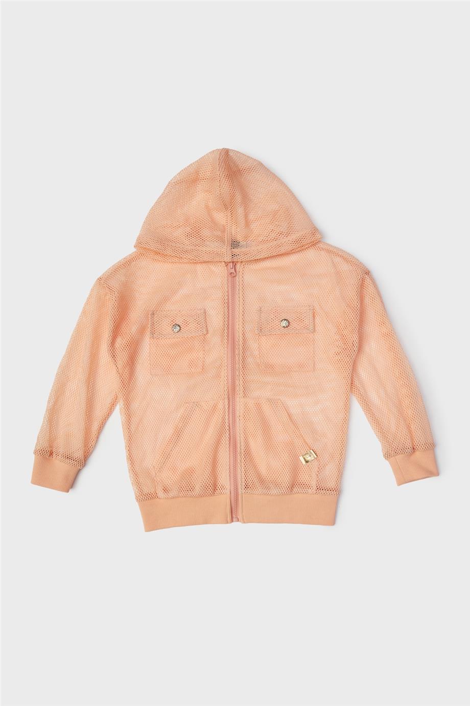 Girl Salmon Tracksuit Top - BgStore