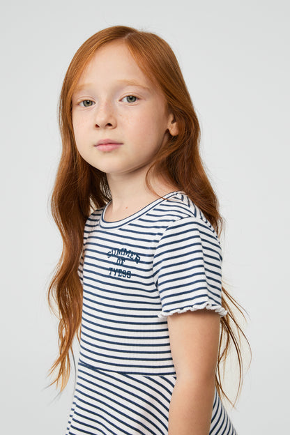 Girl Striped Dress