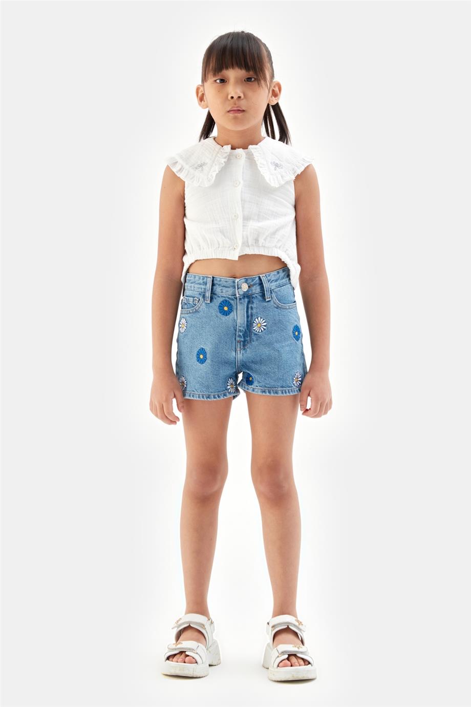 Girl White Blouse - BgStore