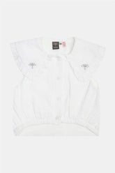 Girl White Blouse - BgStore