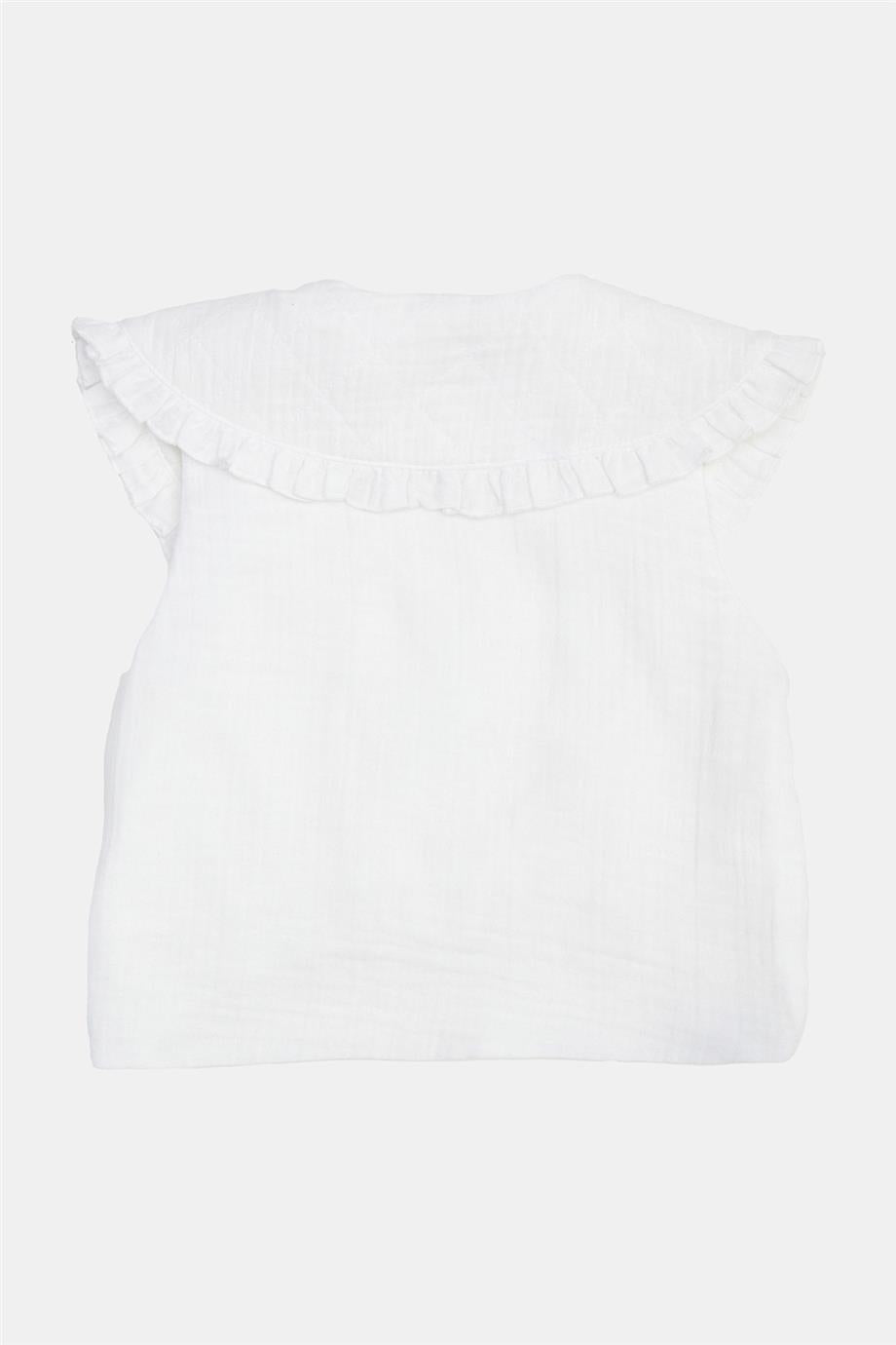 Girl White Blouse - BgStore