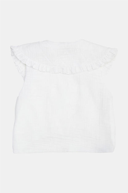 Girl White Blouse - BgStore
