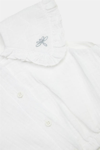 Girl White Blouse - BgStore