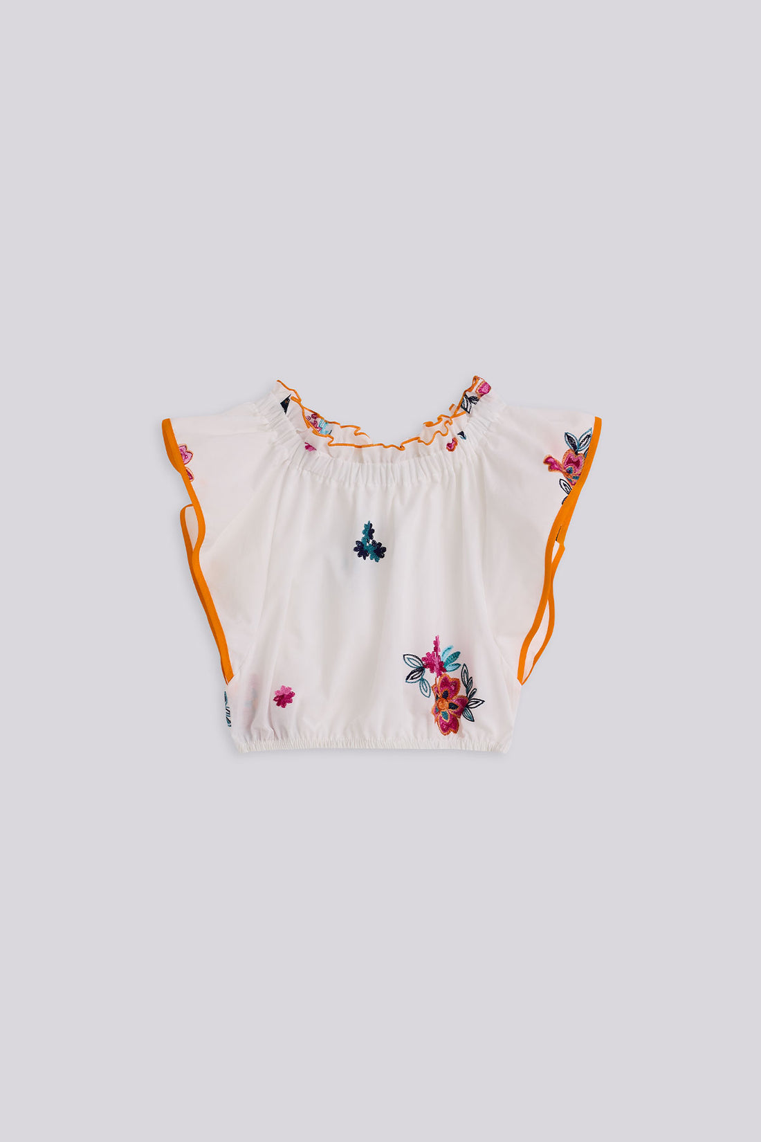 Girl White Blouse