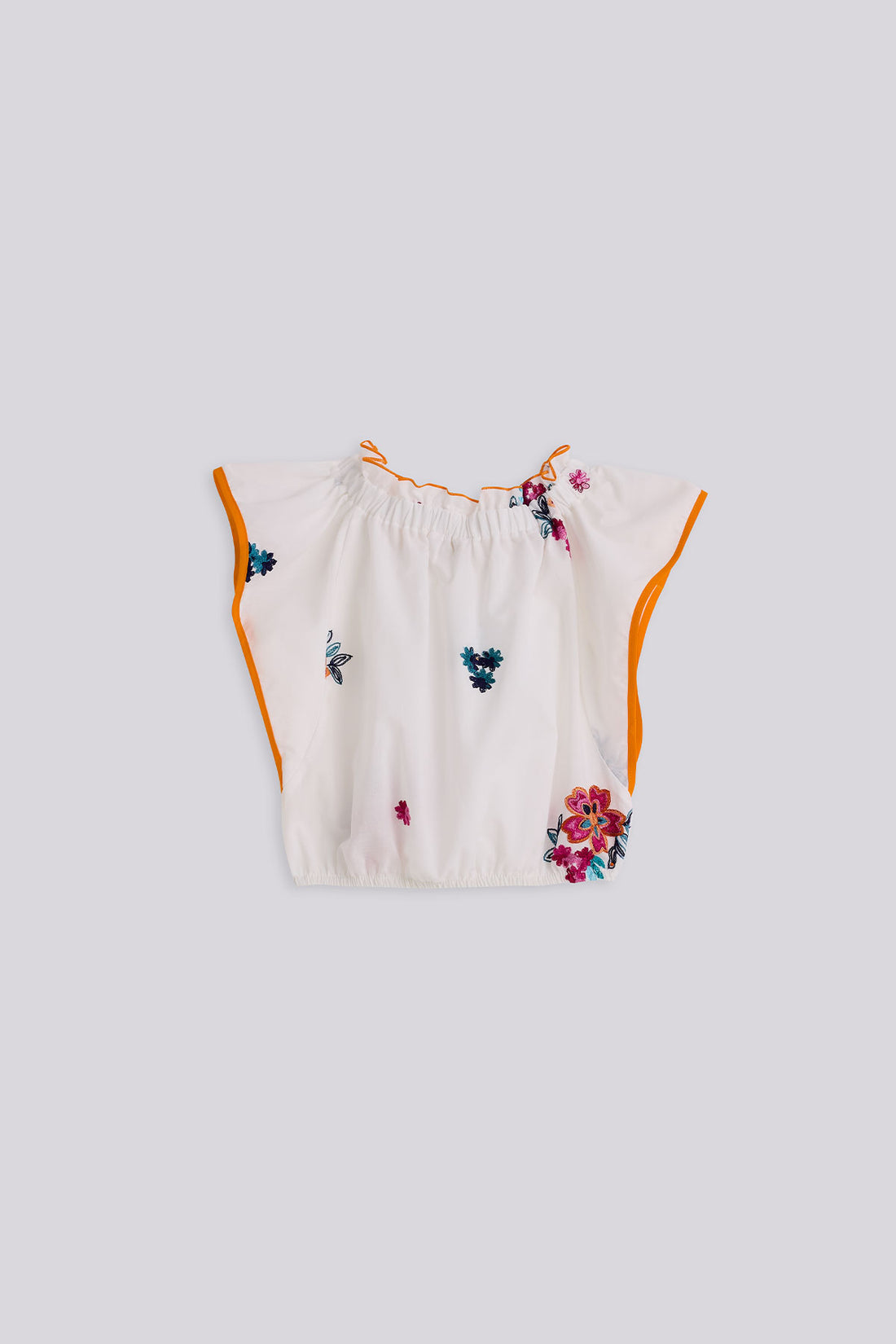 Girl White Blouse