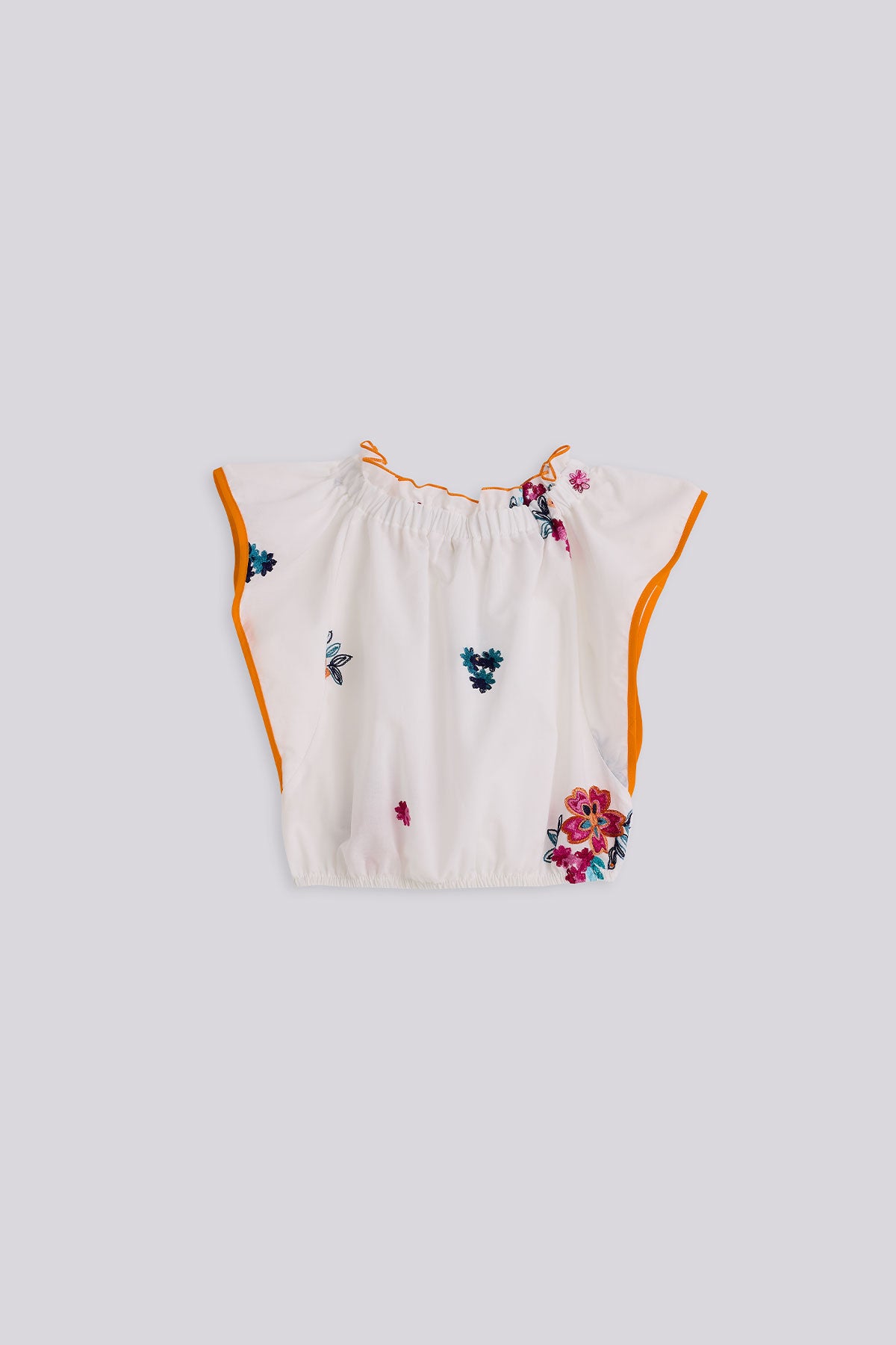 Girl White Blouse