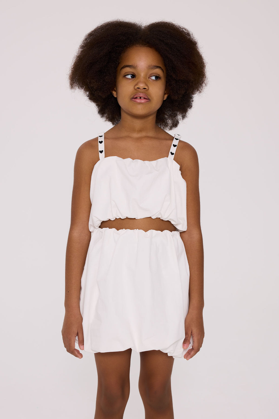 Girl White Blouse