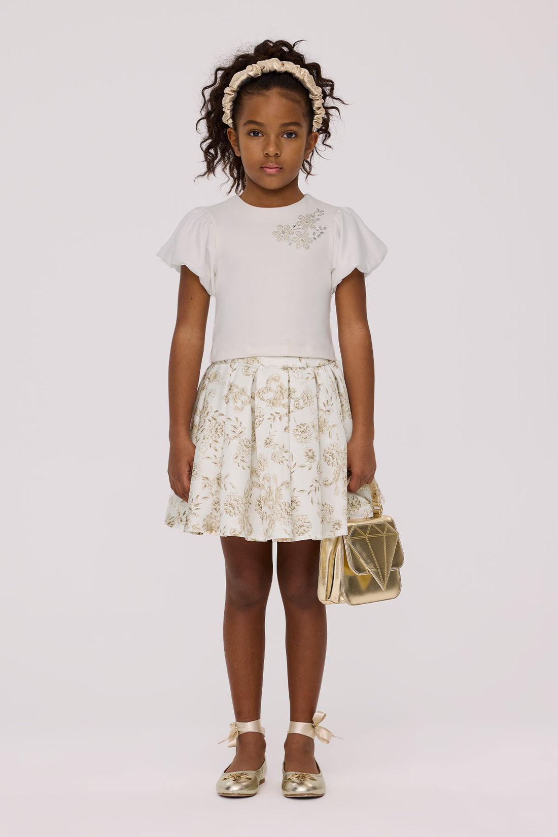 Girl White Blouse