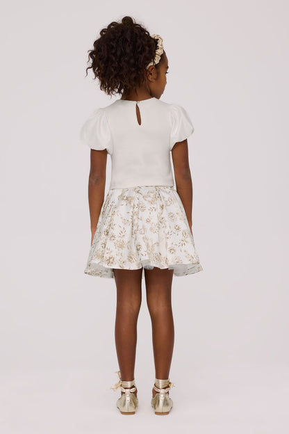 Girl White Blouse