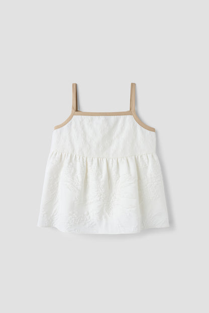 Girl White Blouse