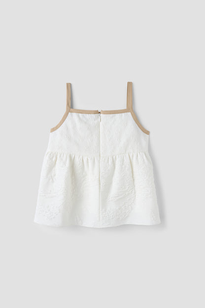 Girl White Blouse