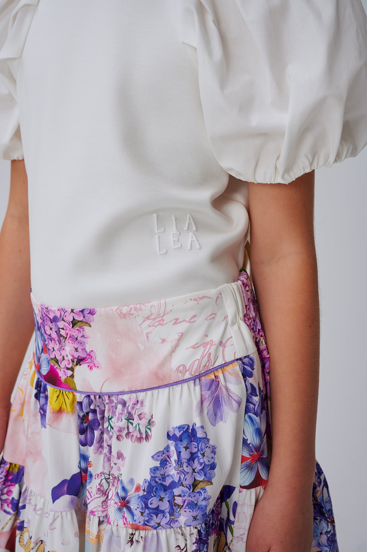 Girl White Blouse