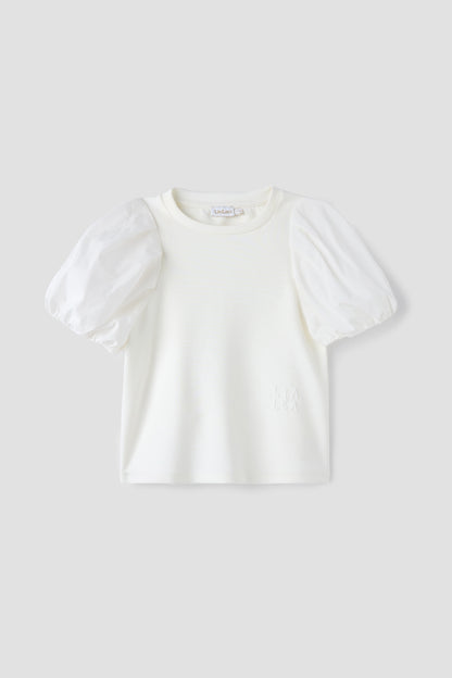 Girl White Blouse