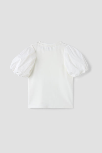 Girl White Blouse