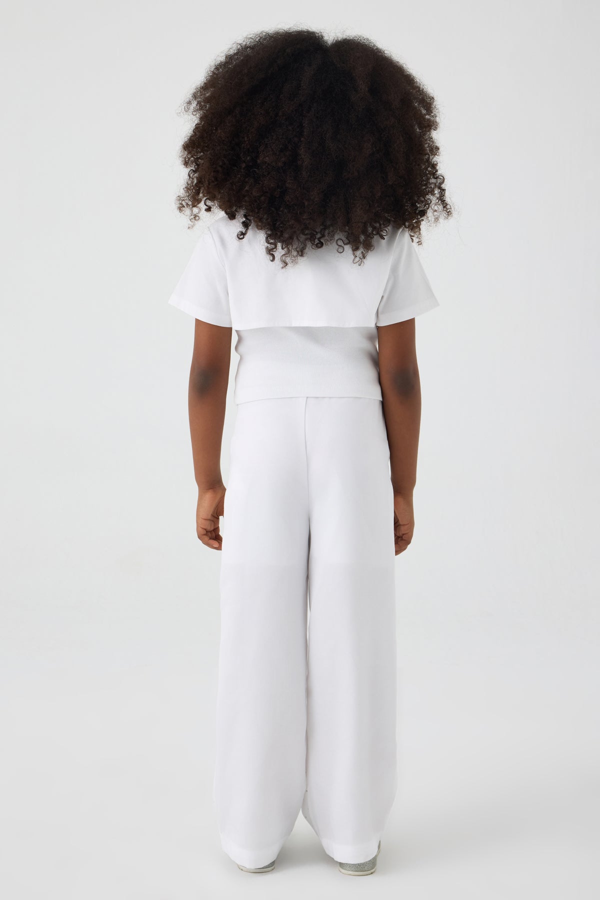 Girl White Blouse