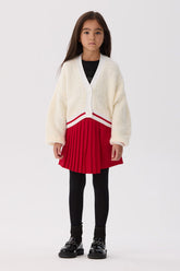 Girl White Cardigan - BgStore