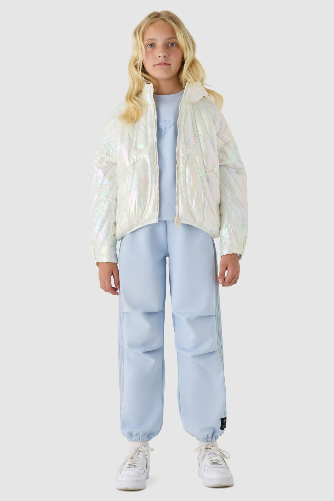 Girl White Coat