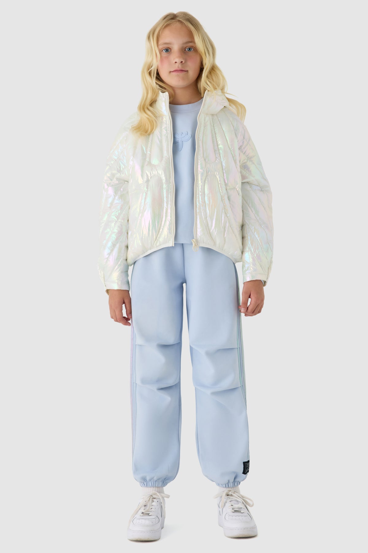Girl White Coat