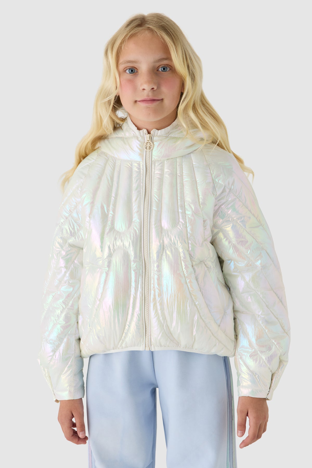 Girl White Coat
