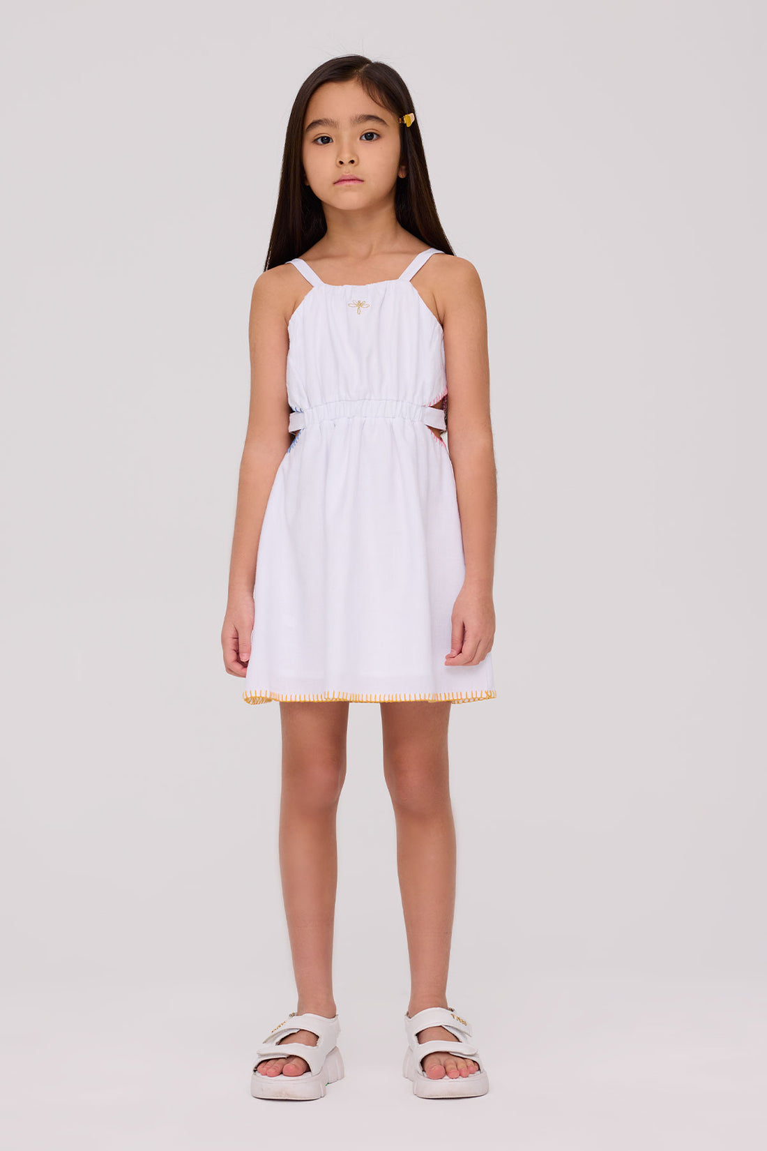 Girl White Dress