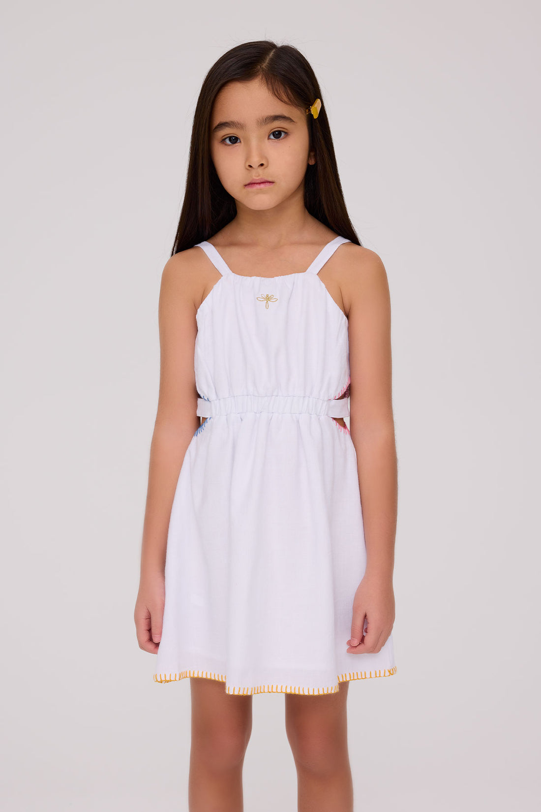 Girl White Dress