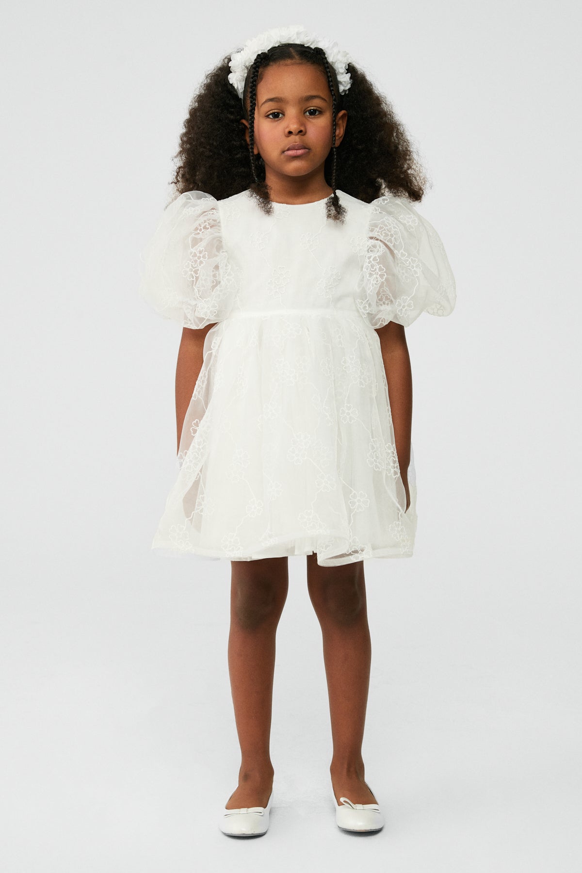 Girl White Dress