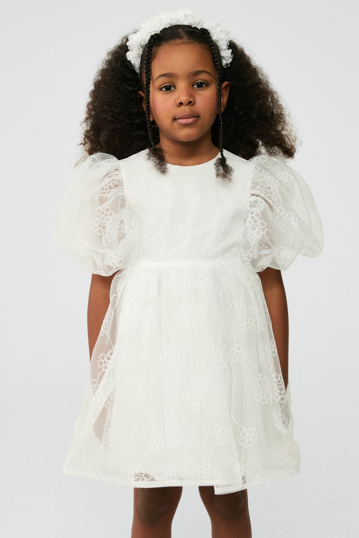 Girl White Dress