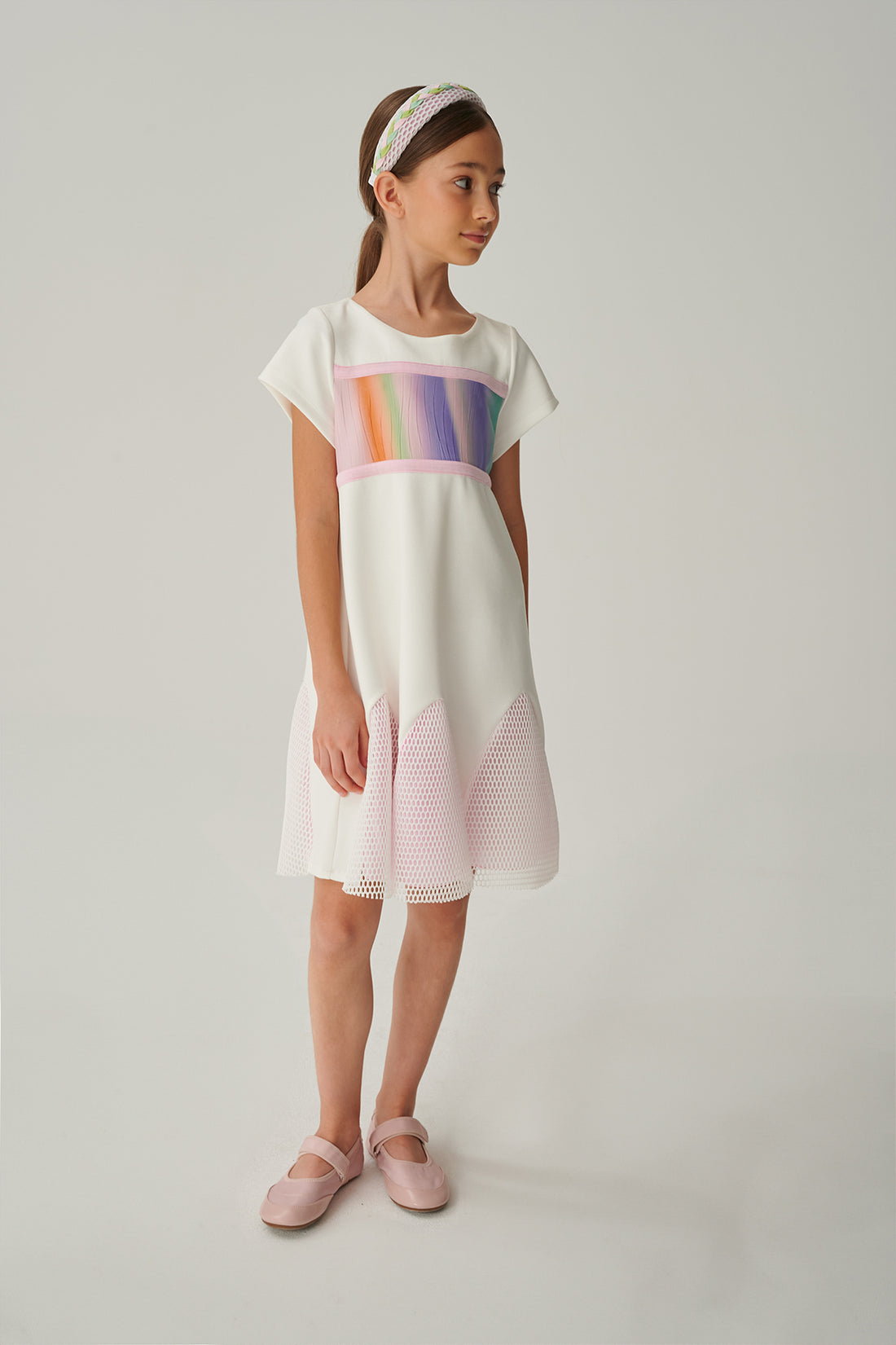 Girl White Dress