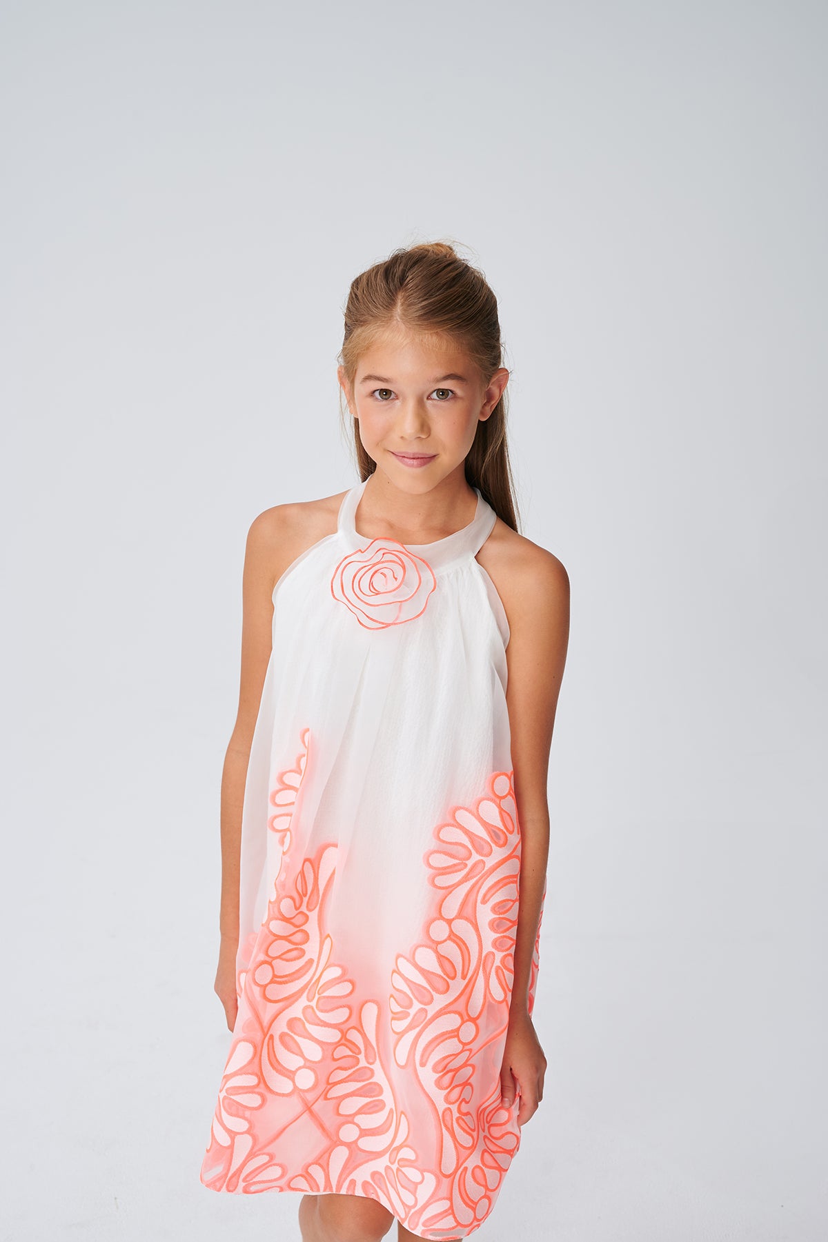 Girl White Dress