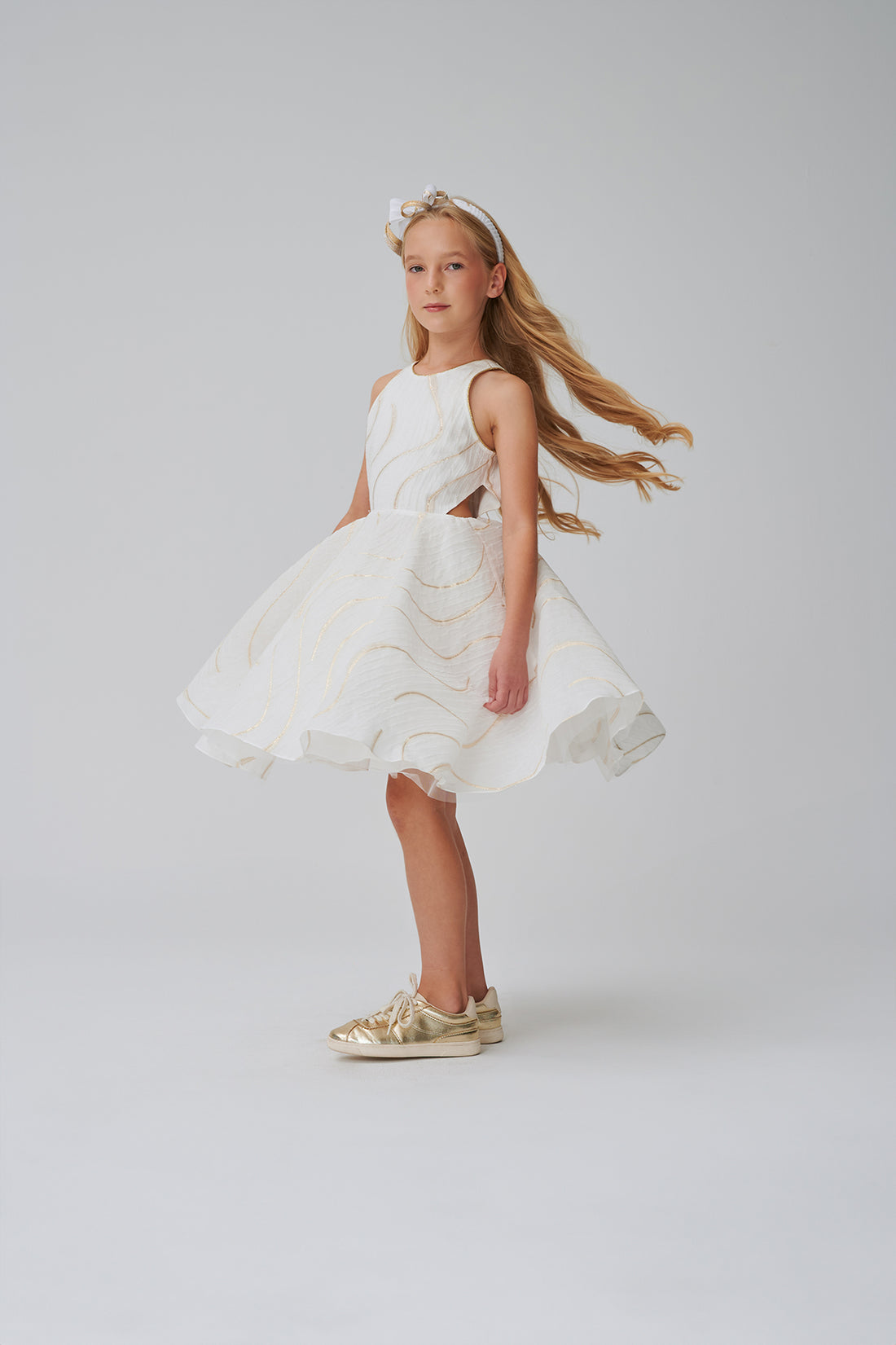 Girl White Dress