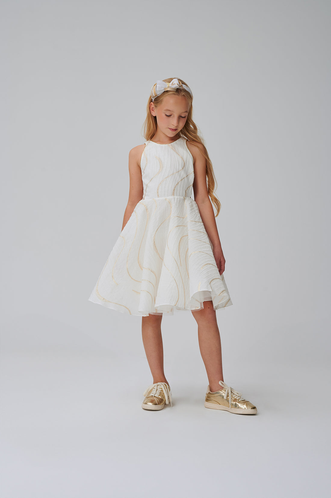 Girl White Dress