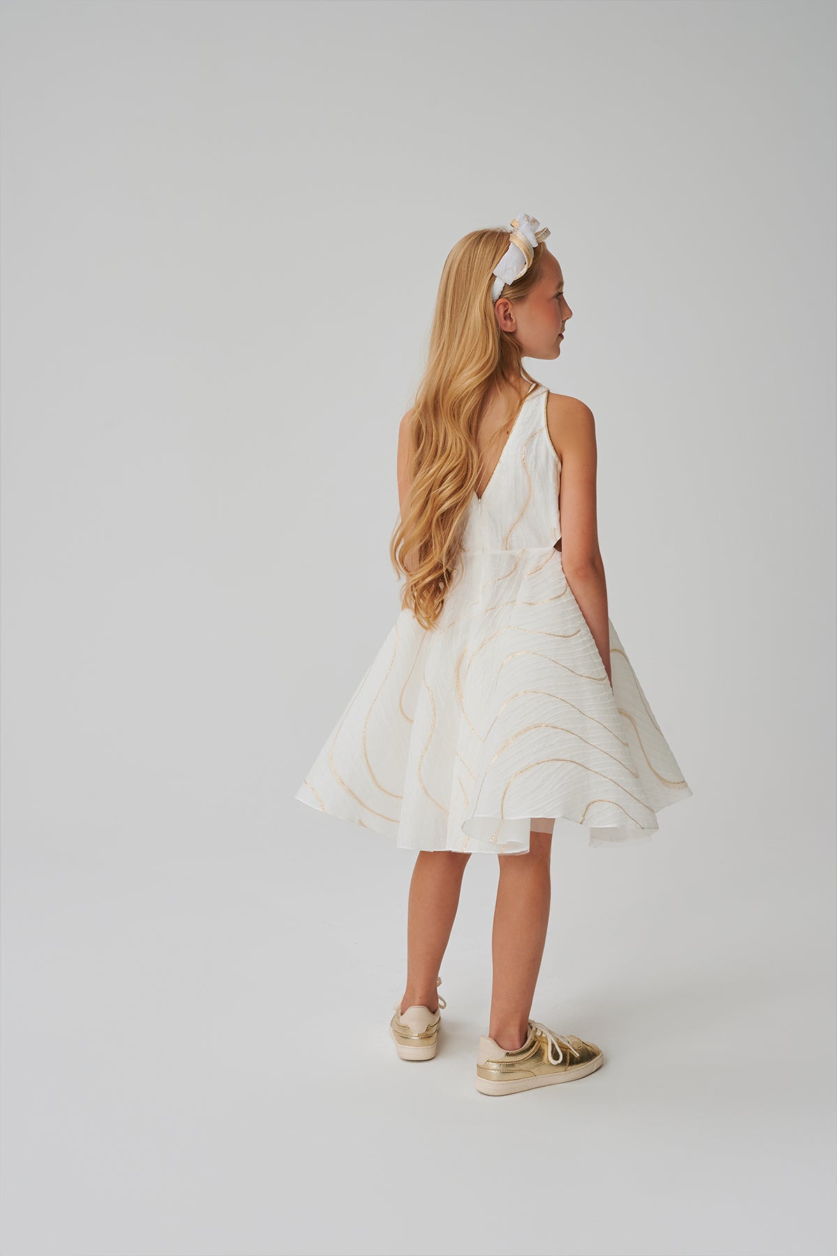 Girl White Dress