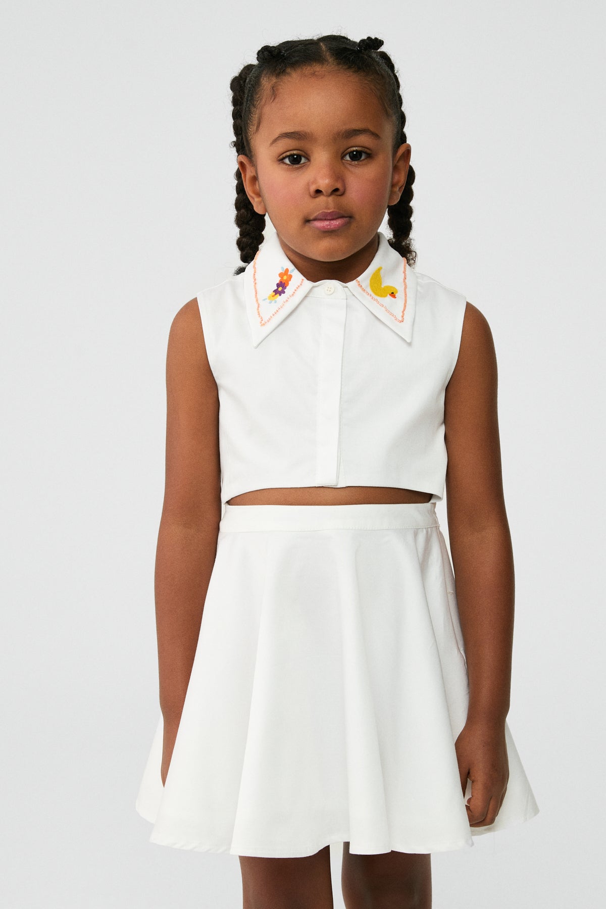 Girl White Dress