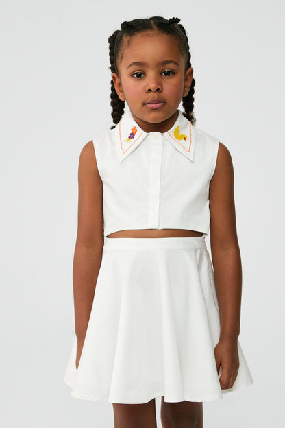 Girl White Dress