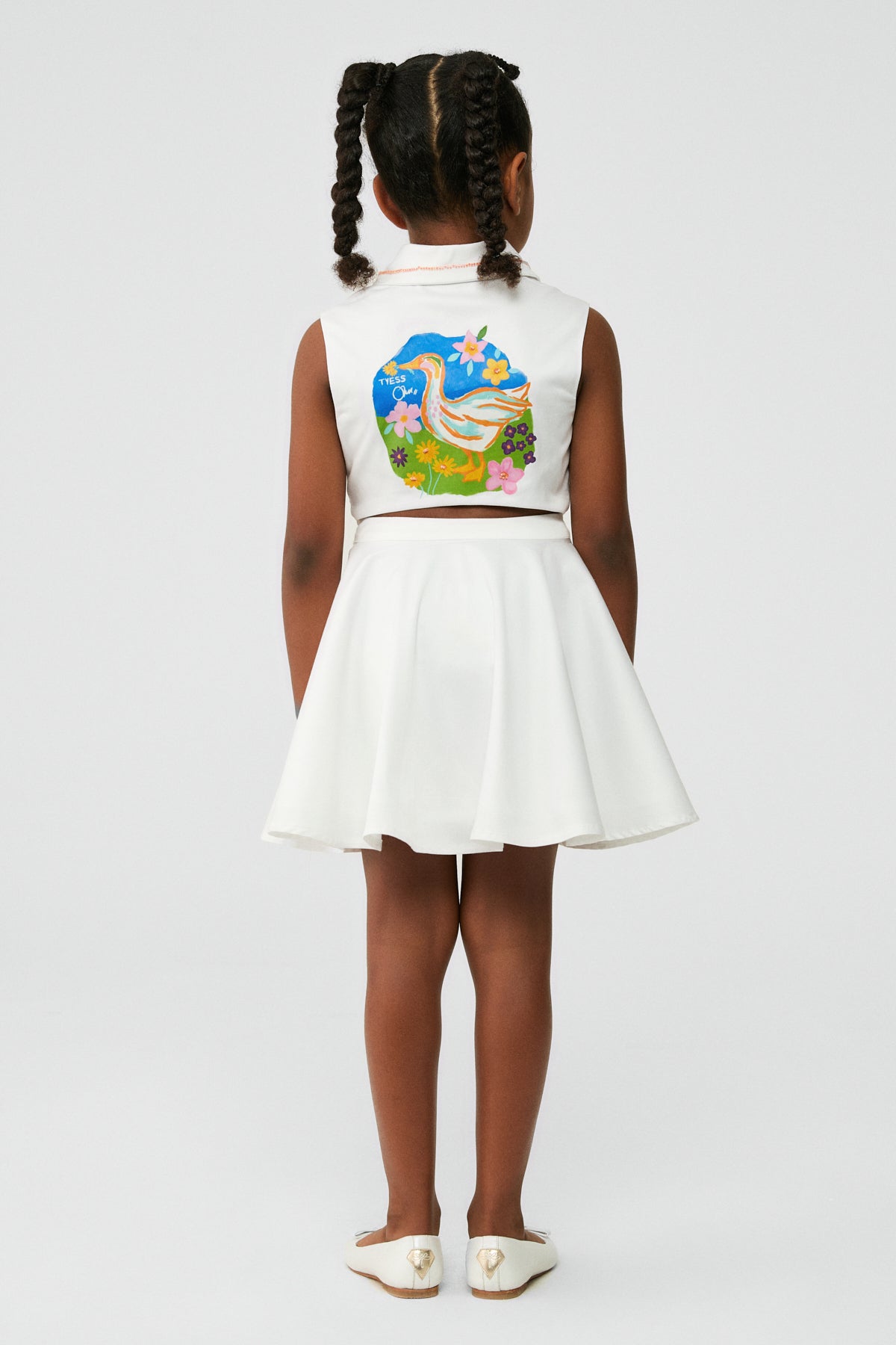 Girl White Dress