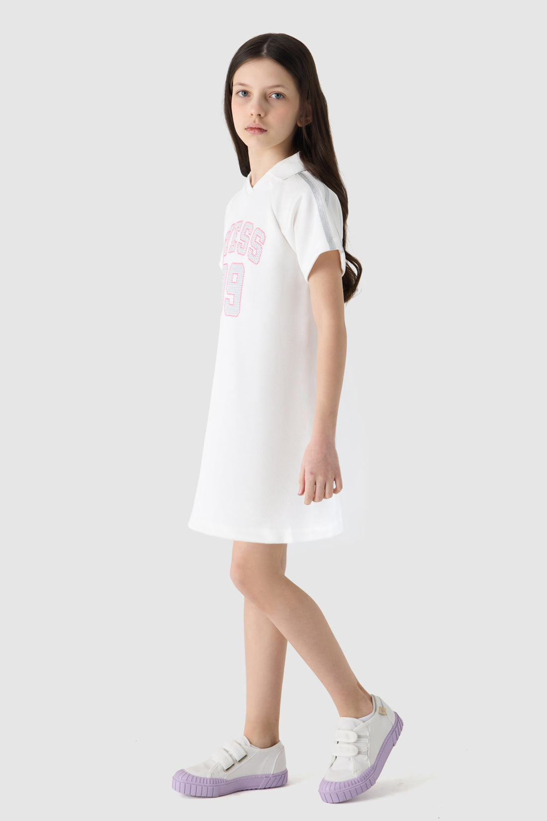Girl White Dress