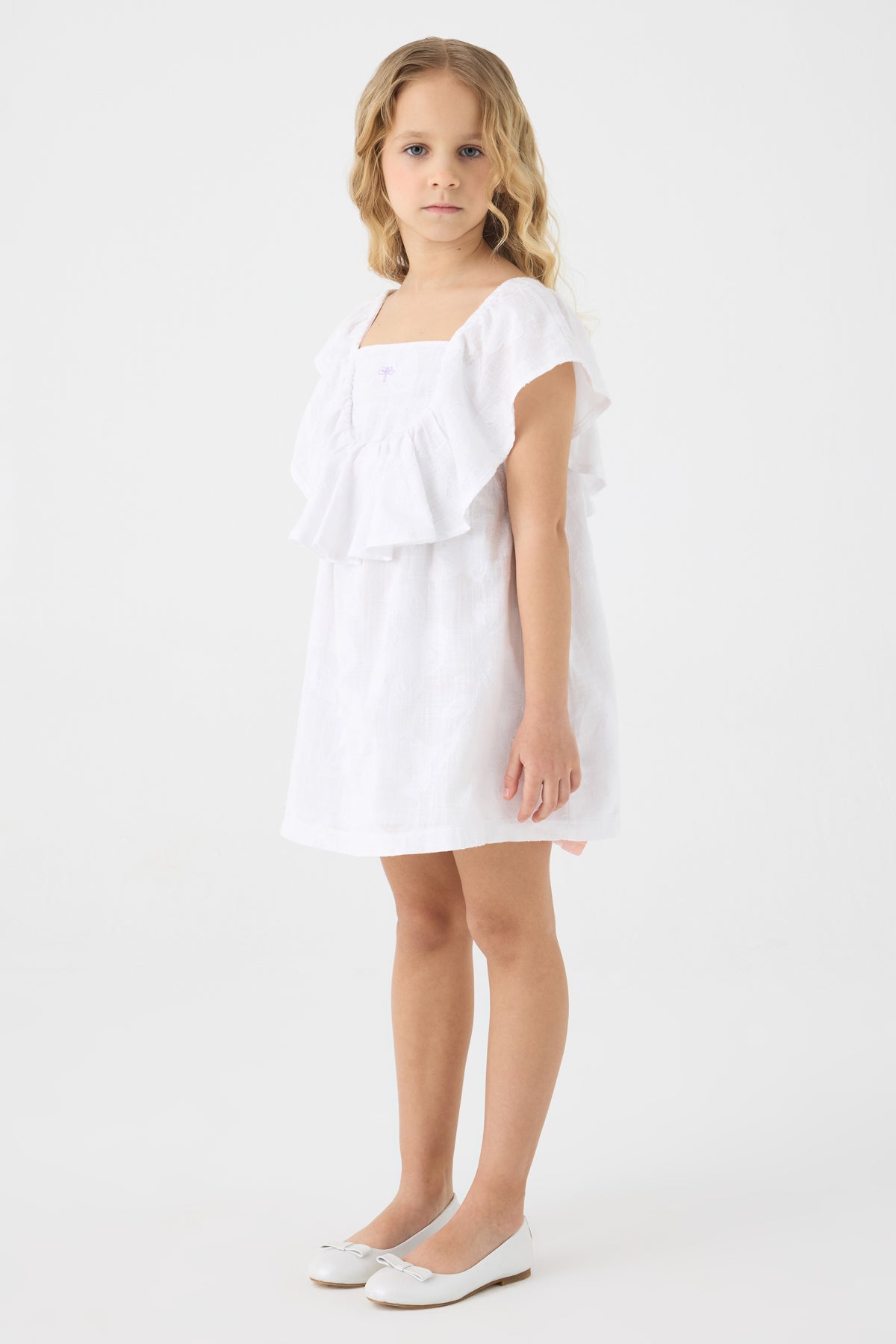 Girl White Dress