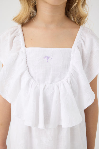 Girl White Dress