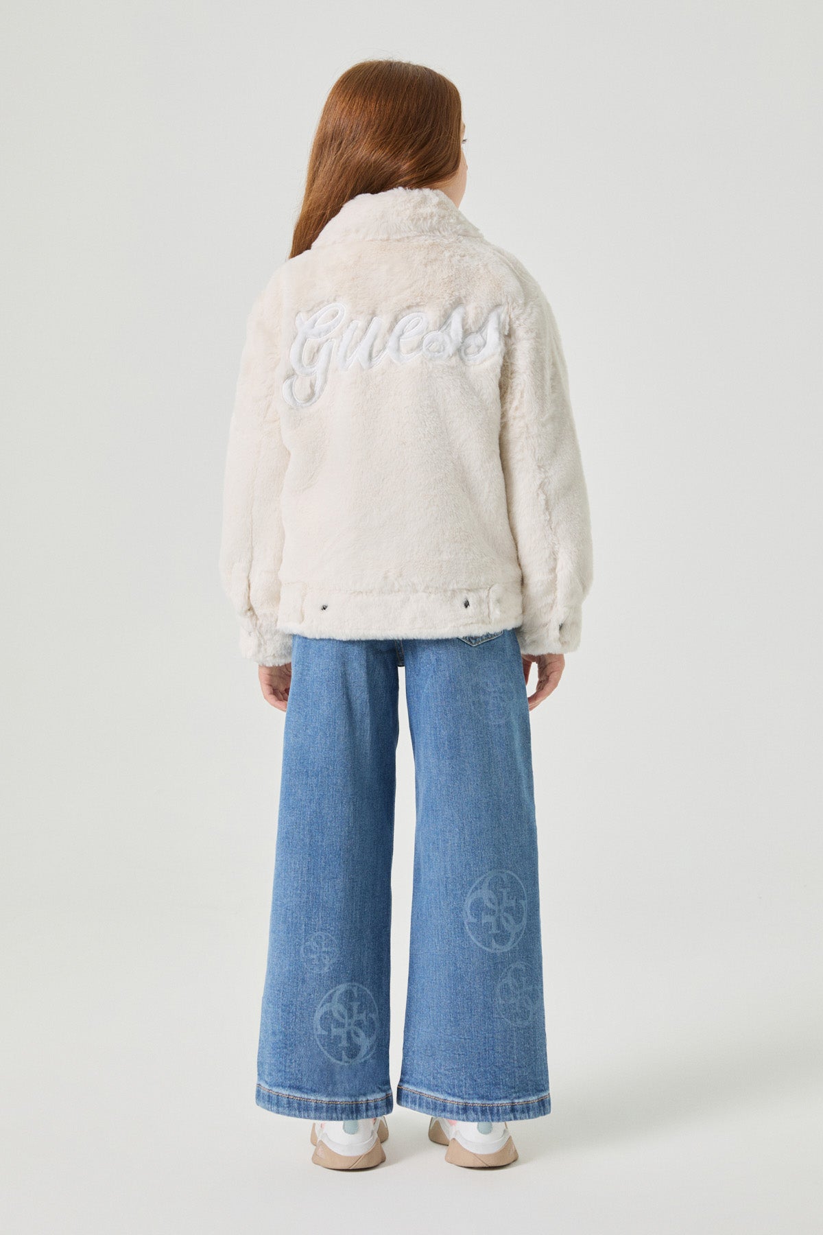 Girl White Jacket