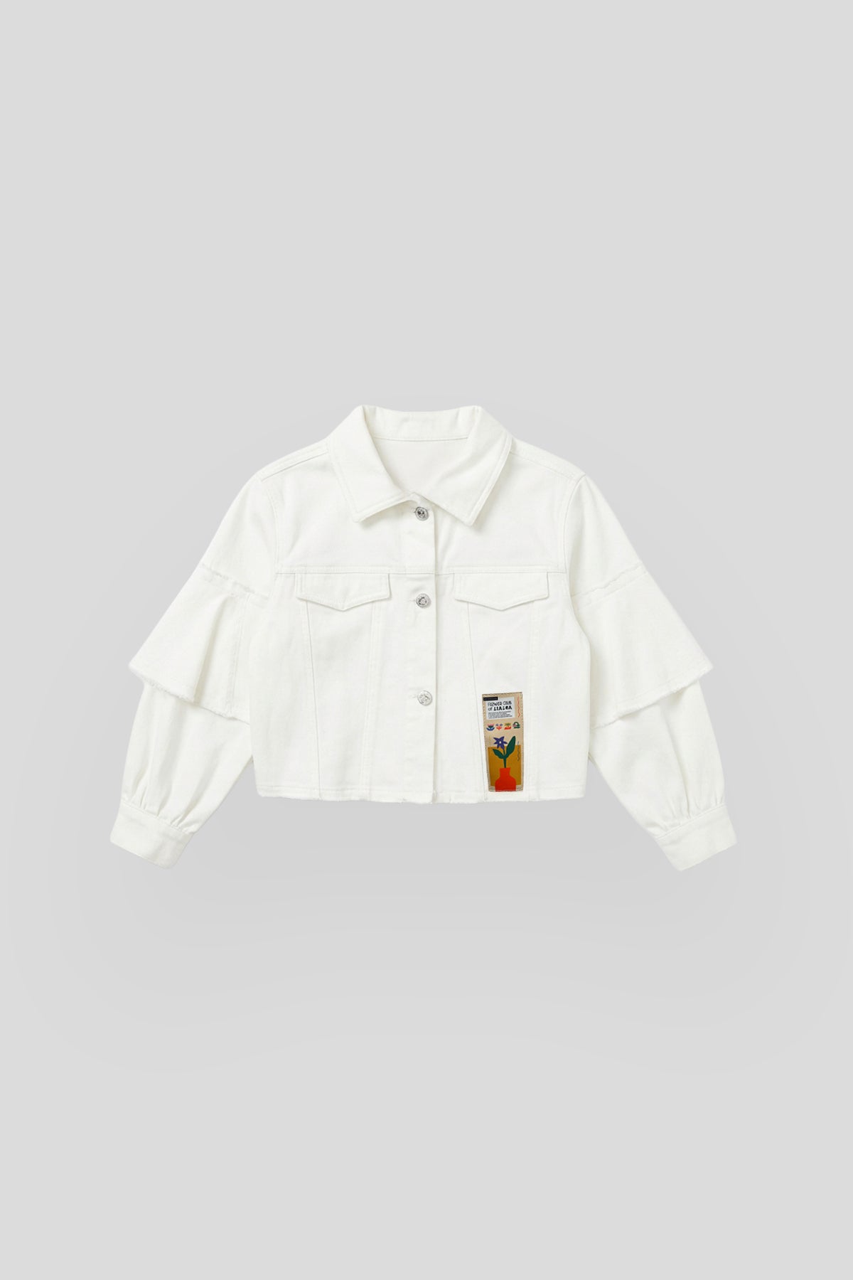 Girl White Jacket