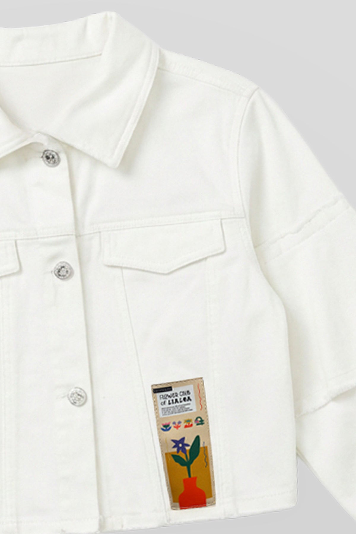Girl White Jacket