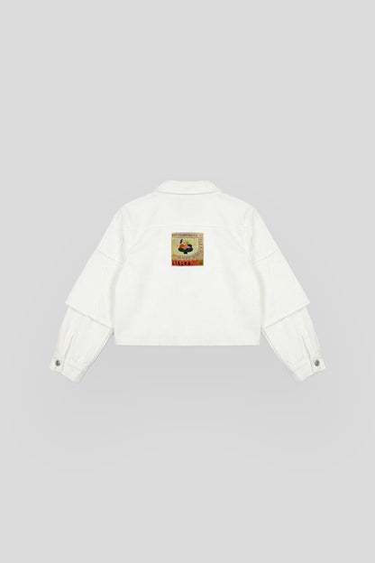 Girl White Jacket