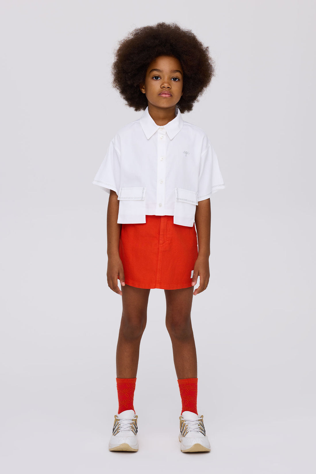 Girl White Shirt