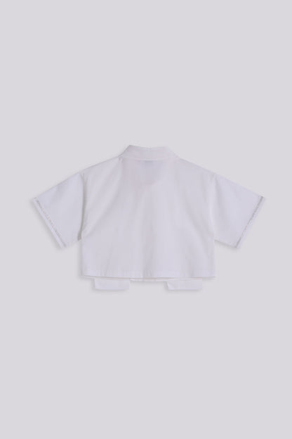 Girl White Shirt