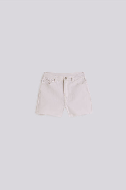 Girl White Shorts