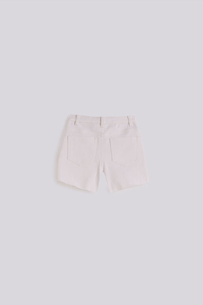 Girl White Shorts
