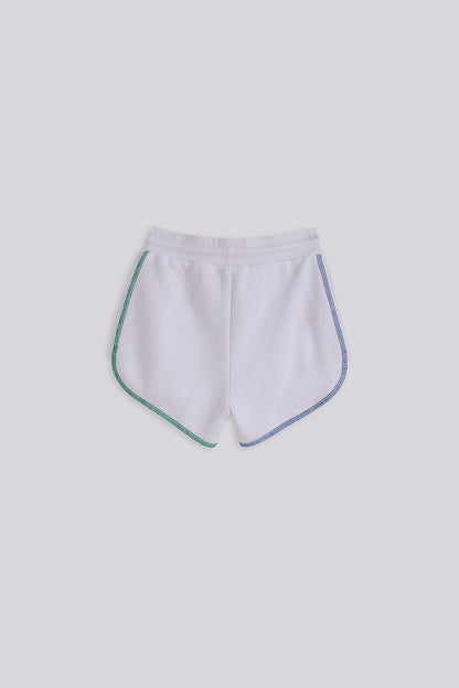 Girl White Shorts