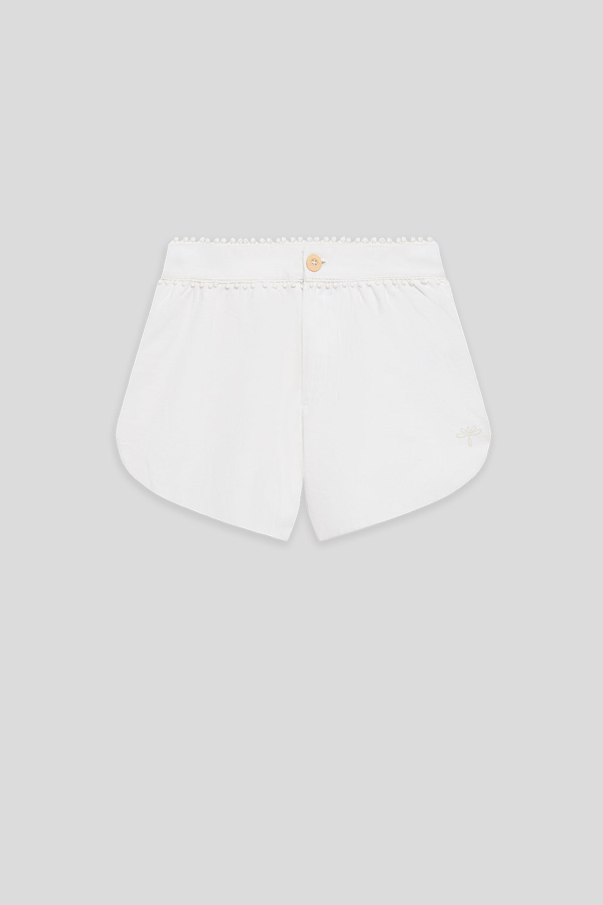 Girl White Shorts